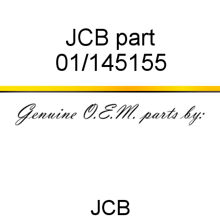 JCB part 01/145155