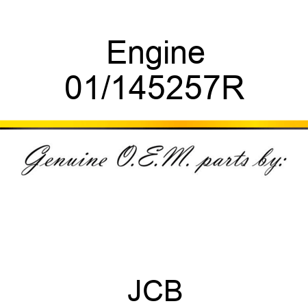 Engine 01/145257R