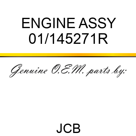 ENGINE ASSY 01/145271R
