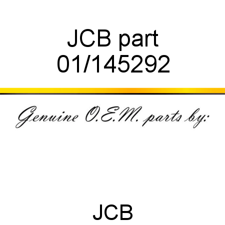 JCB part 01/145292