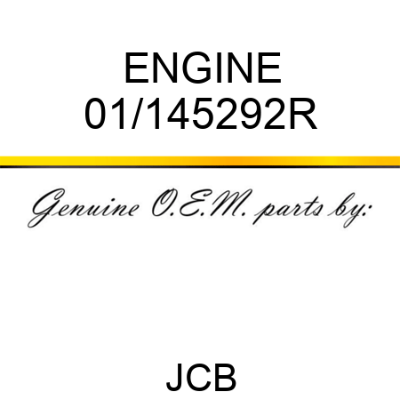 ENGINE 01/145292R
