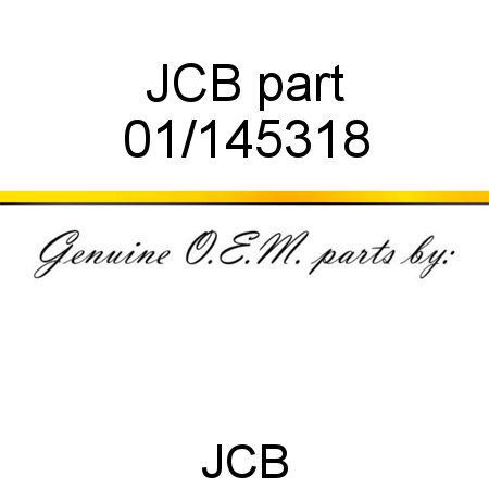 JCB part 01/145318
