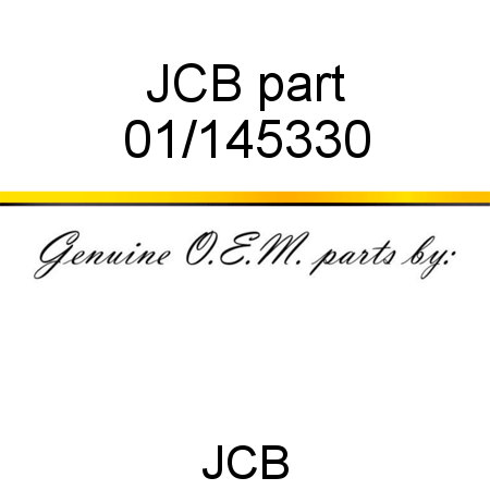 JCB part 01/145330
