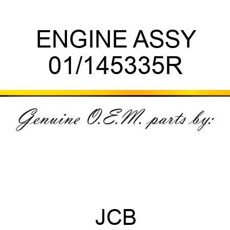 ENGINE ASSY 01/145335R