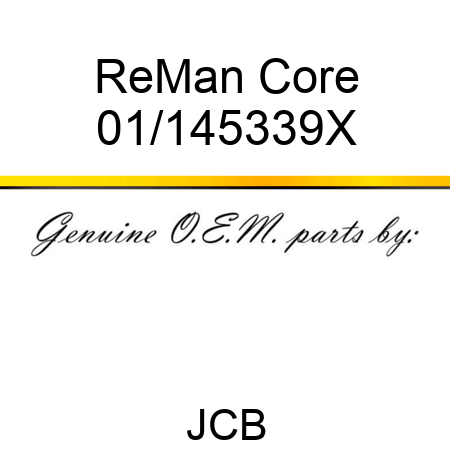ReMan Core 01/145339X