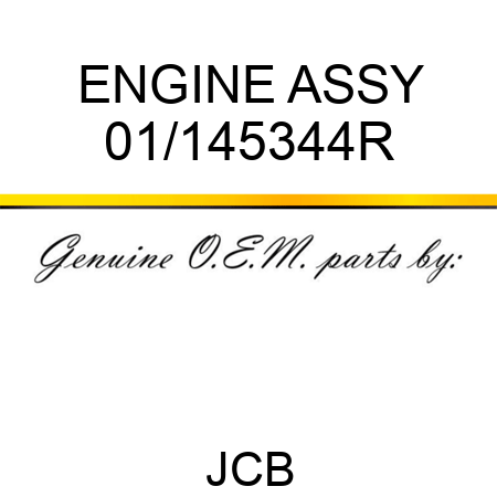 ENGINE ASSY 01/145344R