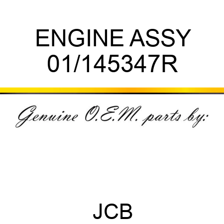 ENGINE ASSY 01/145347R