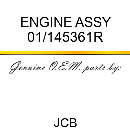 ENGINE ASSY 01/145361R