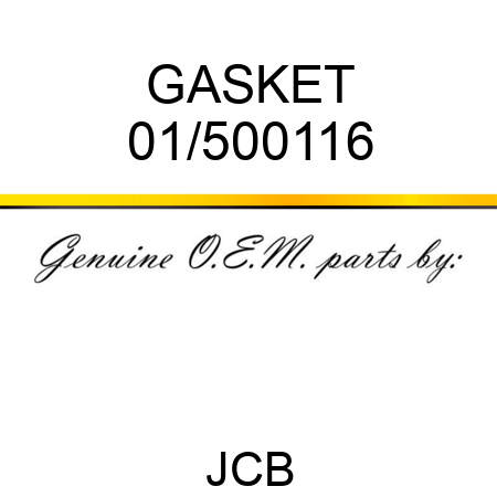 GASKET 01/500116