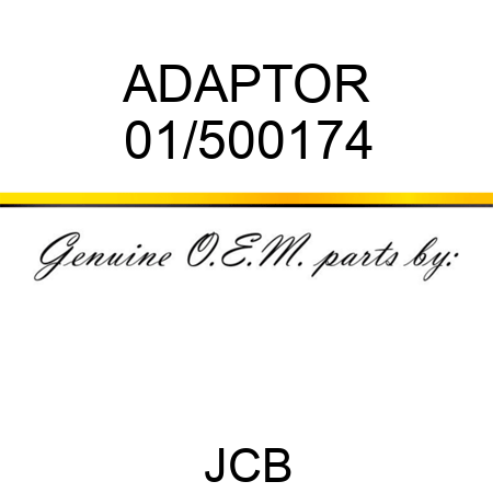 ADAPTOR 01/500174