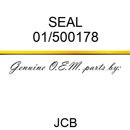 SEAL 01/500178