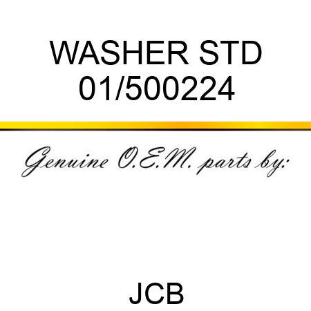 WASHER STD 01/500224