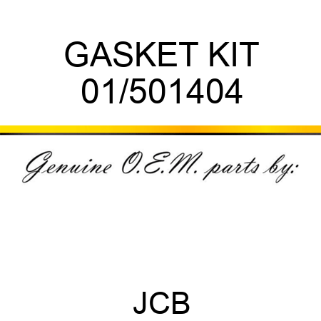 GASKET KIT 01/501404