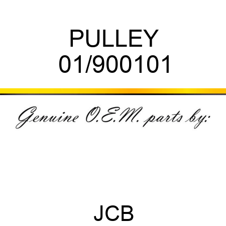 PULLEY 01/900101