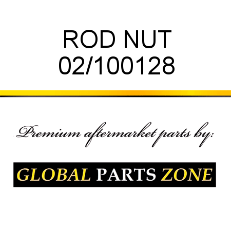 ROD NUT 02/100128