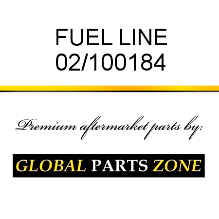 FUEL LINE 02/100184