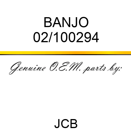 BANJO 02/100294