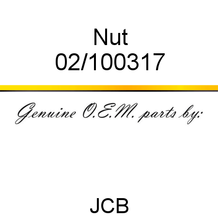 Nut 02/100317