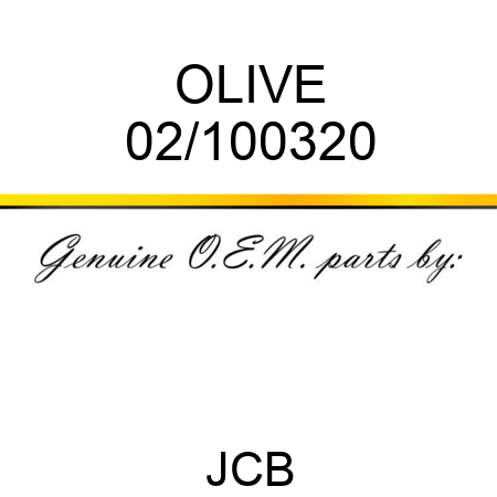 OLIVE 02/100320