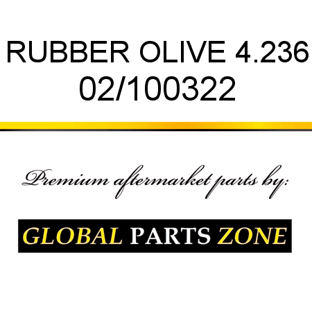 RUBBER OLIVE 4.236 02/100322