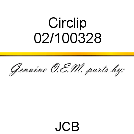 Circlip 02/100328