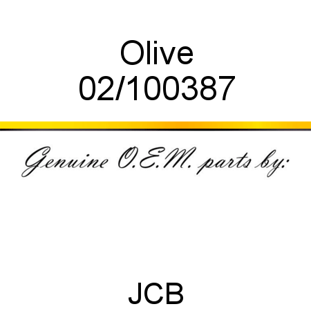 Olive 02/100387