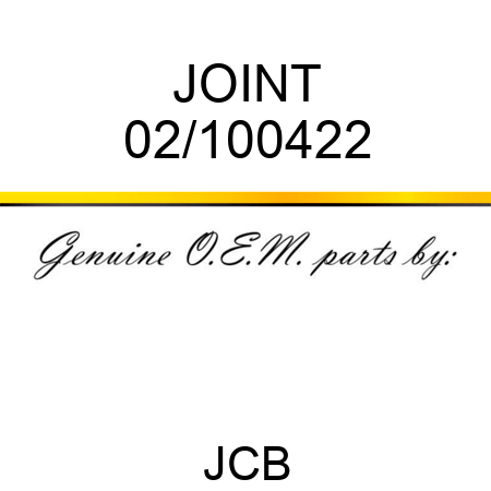 JOINT 02/100422