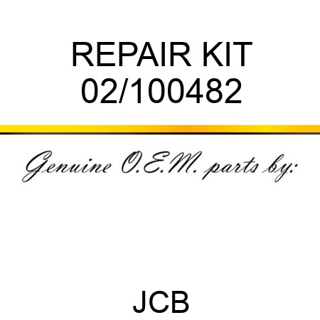 REPAIR KIT 02/100482