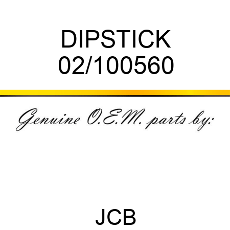 DIPSTICK 02/100560