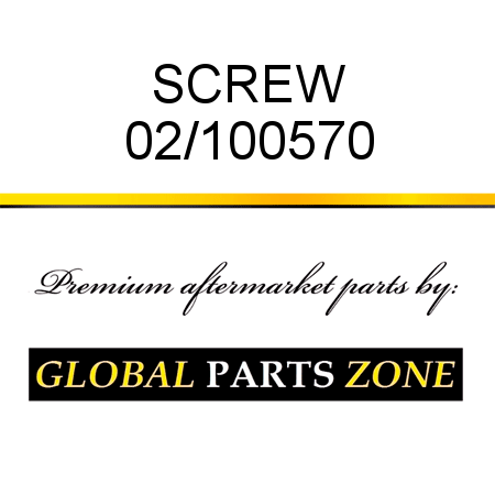 SCREW 02/100570