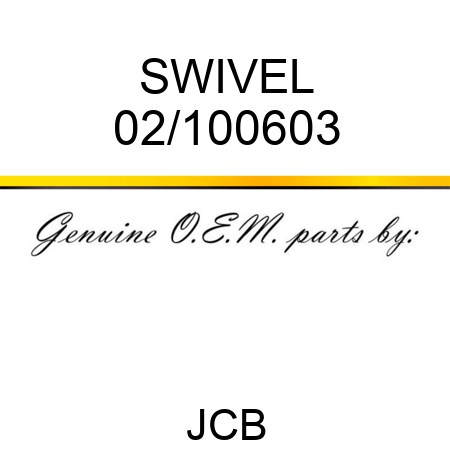 SWIVEL 02/100603