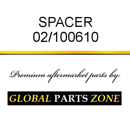 SPACER 02/100610