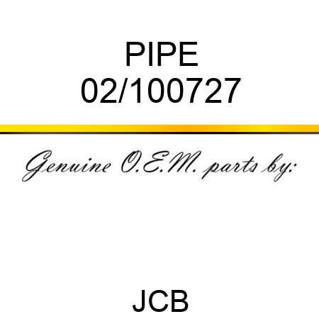 PIPE 02/100727
