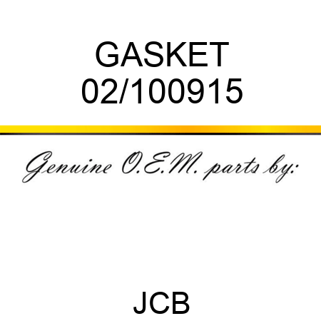 GASKET 02/100915