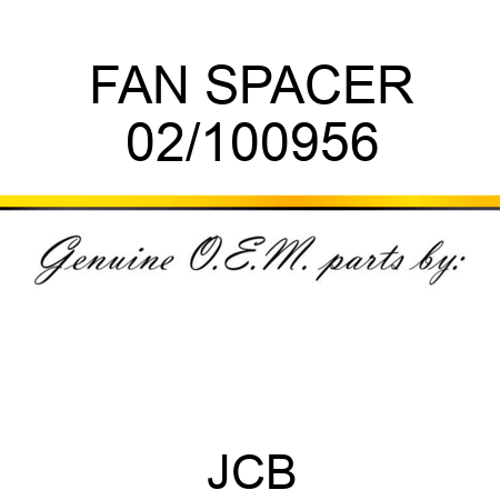 FAN SPACER 02/100956