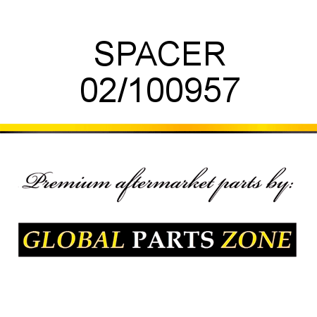 SPACER 02/100957