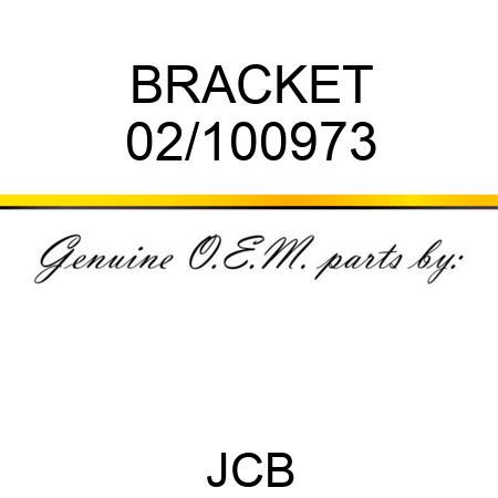 BRACKET 02/100973