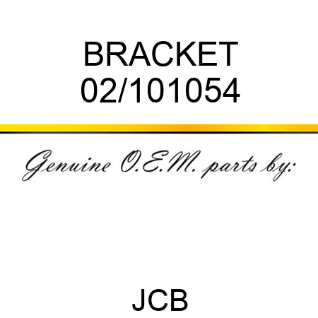 BRACKET 02/101054