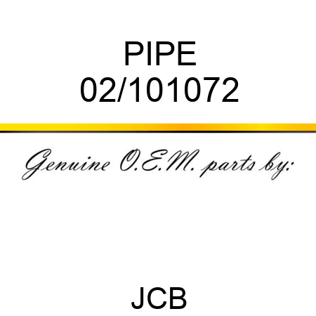 PIPE 02/101072