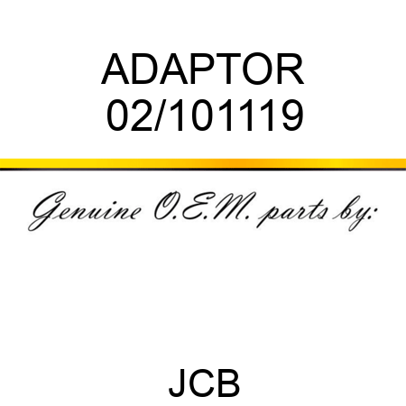 ADAPTOR 02/101119