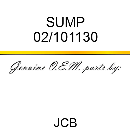 SUMP 02/101130