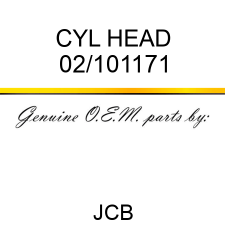 CYL HEAD 02/101171