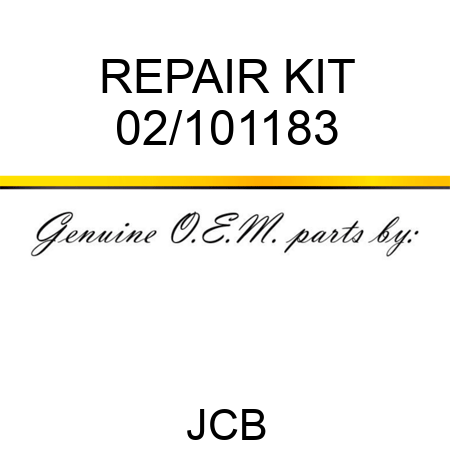 REPAIR KIT 02/101183