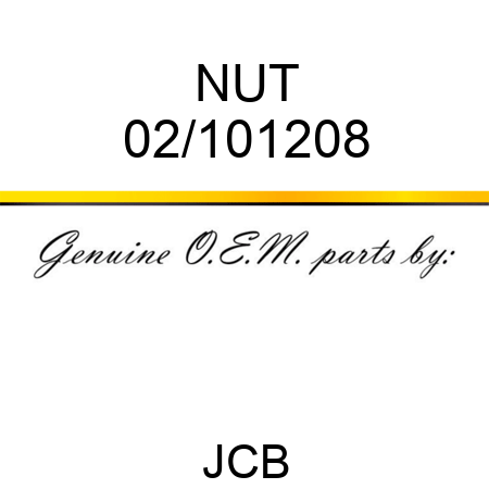 NUT 02/101208