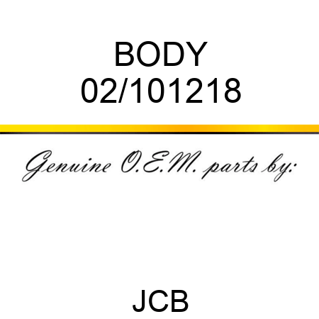 BODY 02/101218