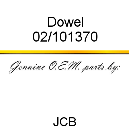 Dowel 02/101370