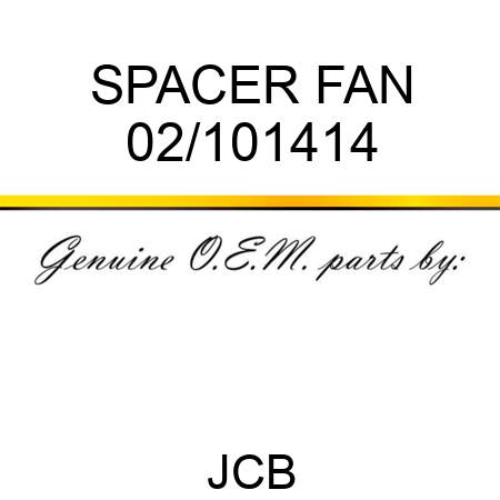 SPACER FAN 02/101414