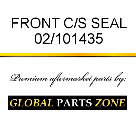 FRONT C/S SEAL 02/101435