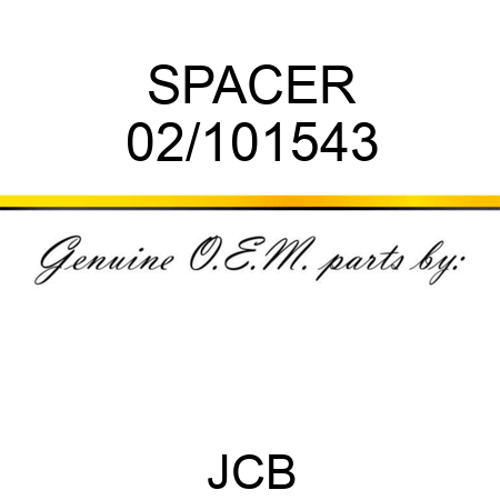 SPACER 02/101543