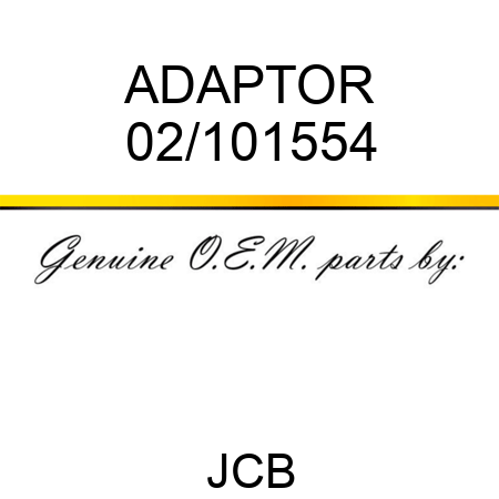 ADAPTOR 02/101554